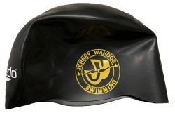 Jersey Wahoos Speedo Aqua V Dome Cap in Black
